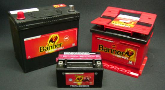 Batterien der Top Marke Banner